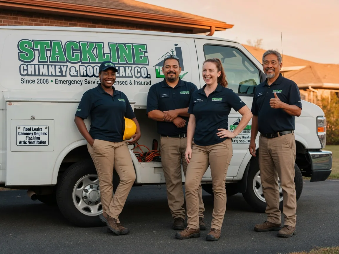 Chimney flashing repair company in Natick, MA